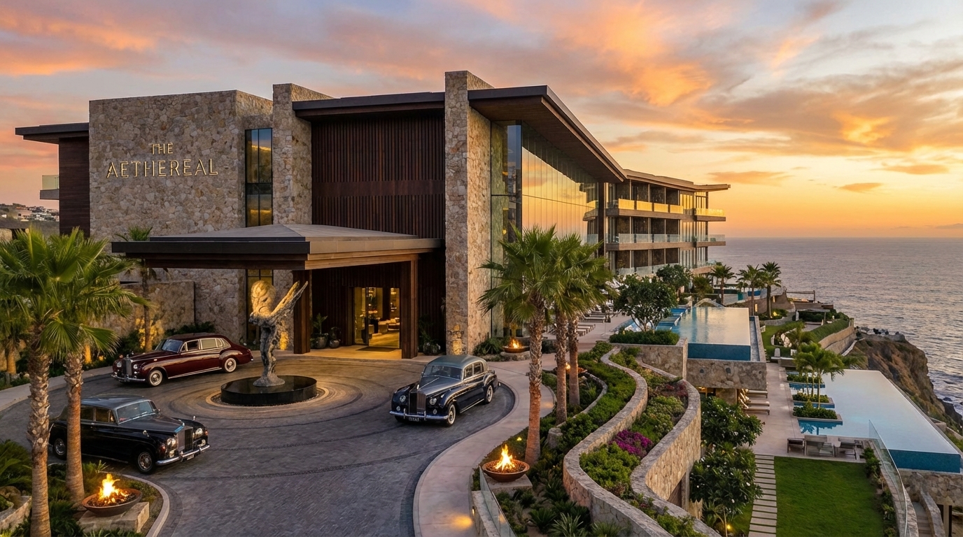 Luxury Hotel Exterior